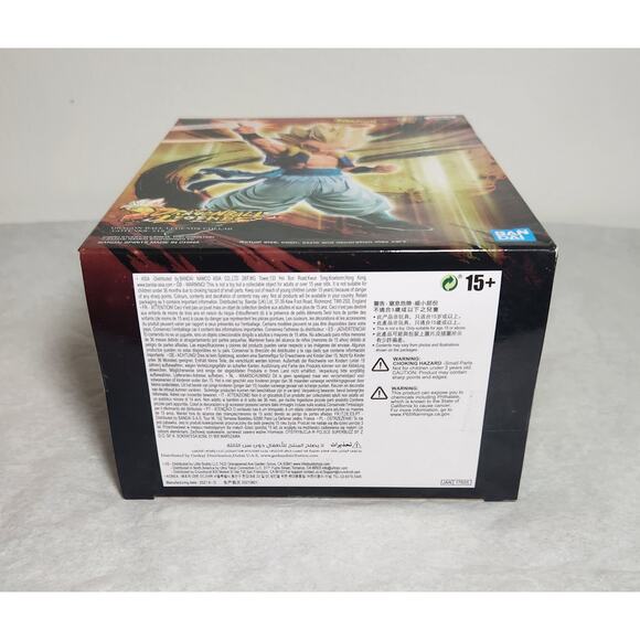 Dragon Ball Legends Collab Gotenks Super Saiyan Figure Banpresto Brand New - Picture 5 of 5